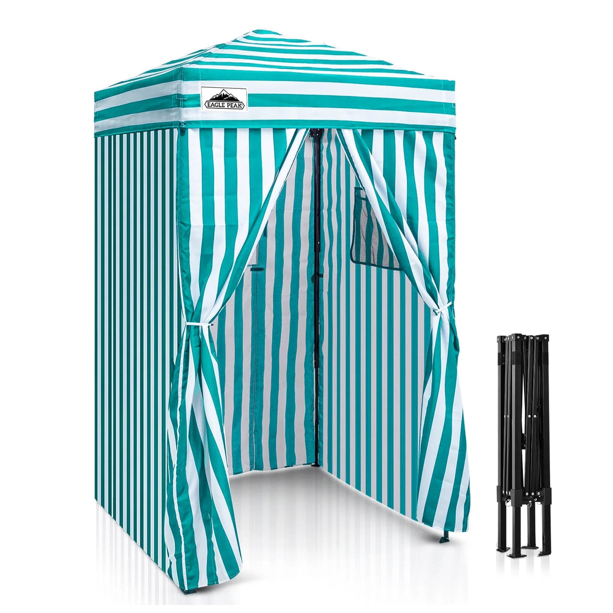 EAGLE PEAK Ultra Compact 4 ft x 4 ft Pop-Up Changing Room Canopy - Flex