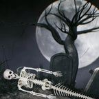 AnuirheiH Mermaid Skeleton Halloween Decoration, 33.5 inch Plastic - B0CDGLWCGY