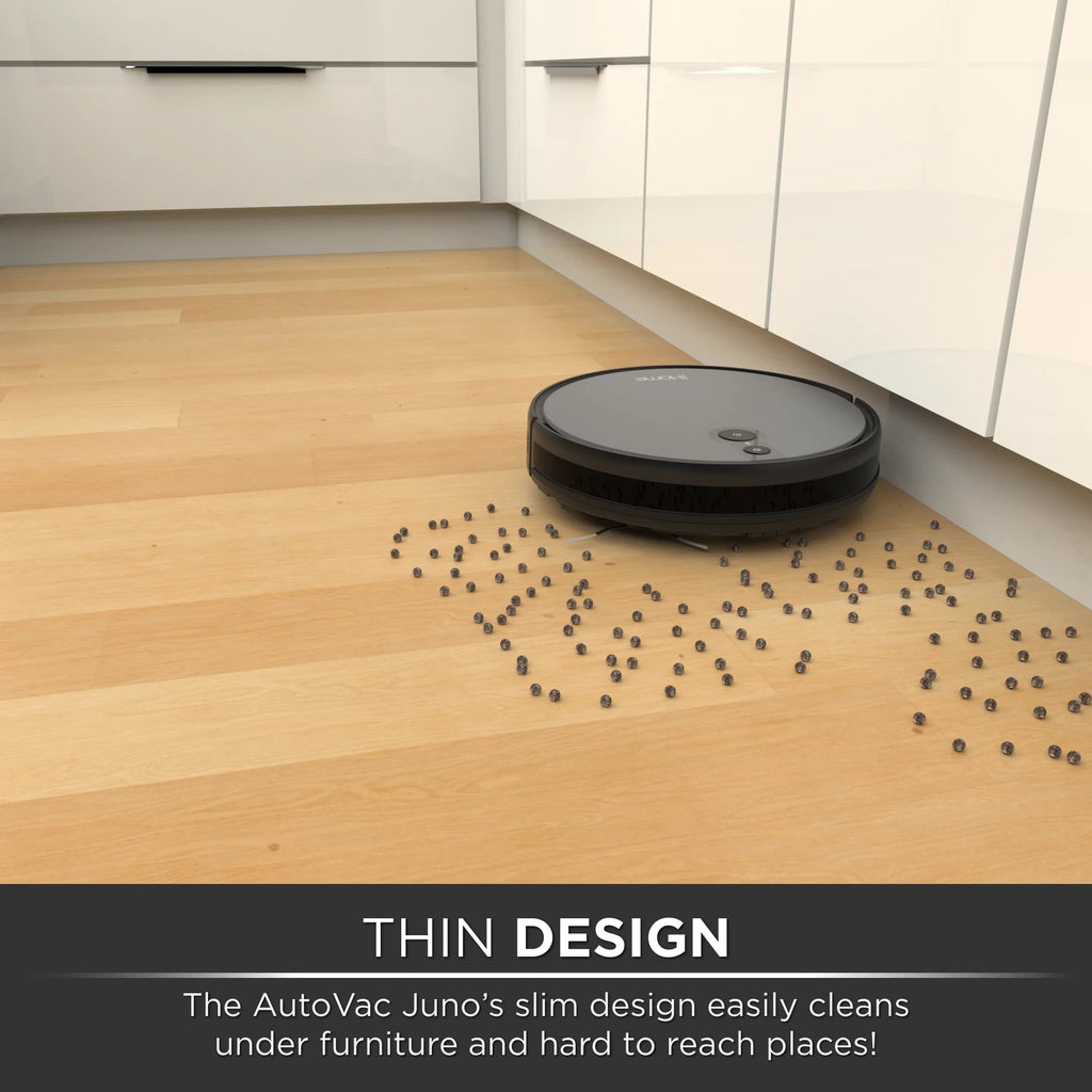 iHome AutoVac Juno Robot Vacuum With Mapping Technology, 120 Min Runtime