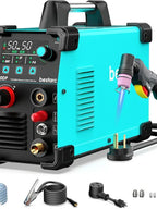 50A Plasma Cutter, Dual Voltage 110/220V, Digital Display - BTC500DP 7th Gen