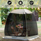 Alvantor Screen House Camping Tent 12'x12' Beige - 9020#E8
