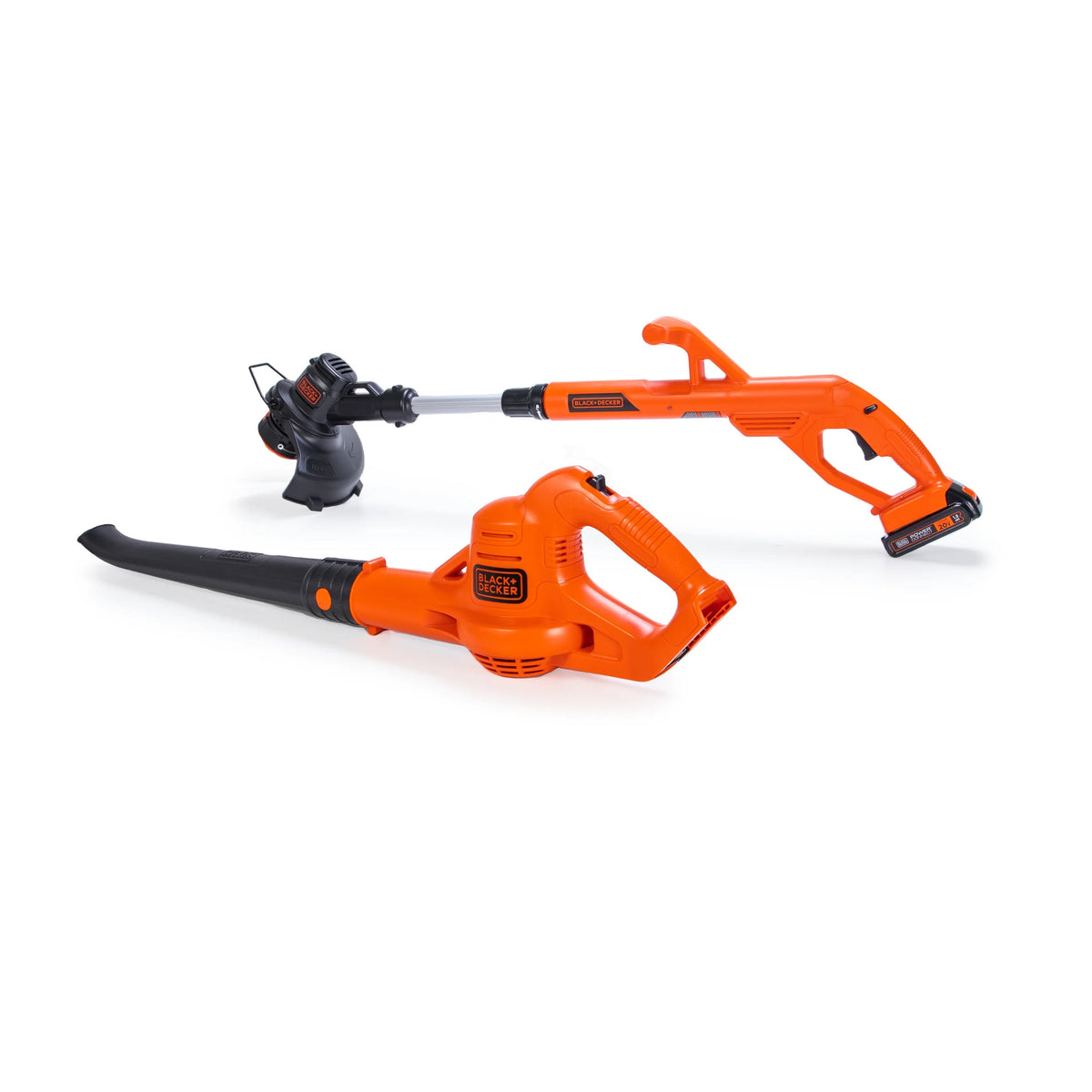 BLACK+DECKER 20V MAX Lithium 10 In. String Trimmer/Edger And Hard Surface Sweeper Combo Kit - LCC221