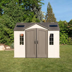 Plastic Storage Shed 10 ft W x 8 ft D