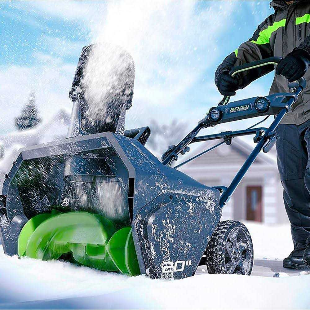 Greenworks 80V Cordless Brushless Snow Blower