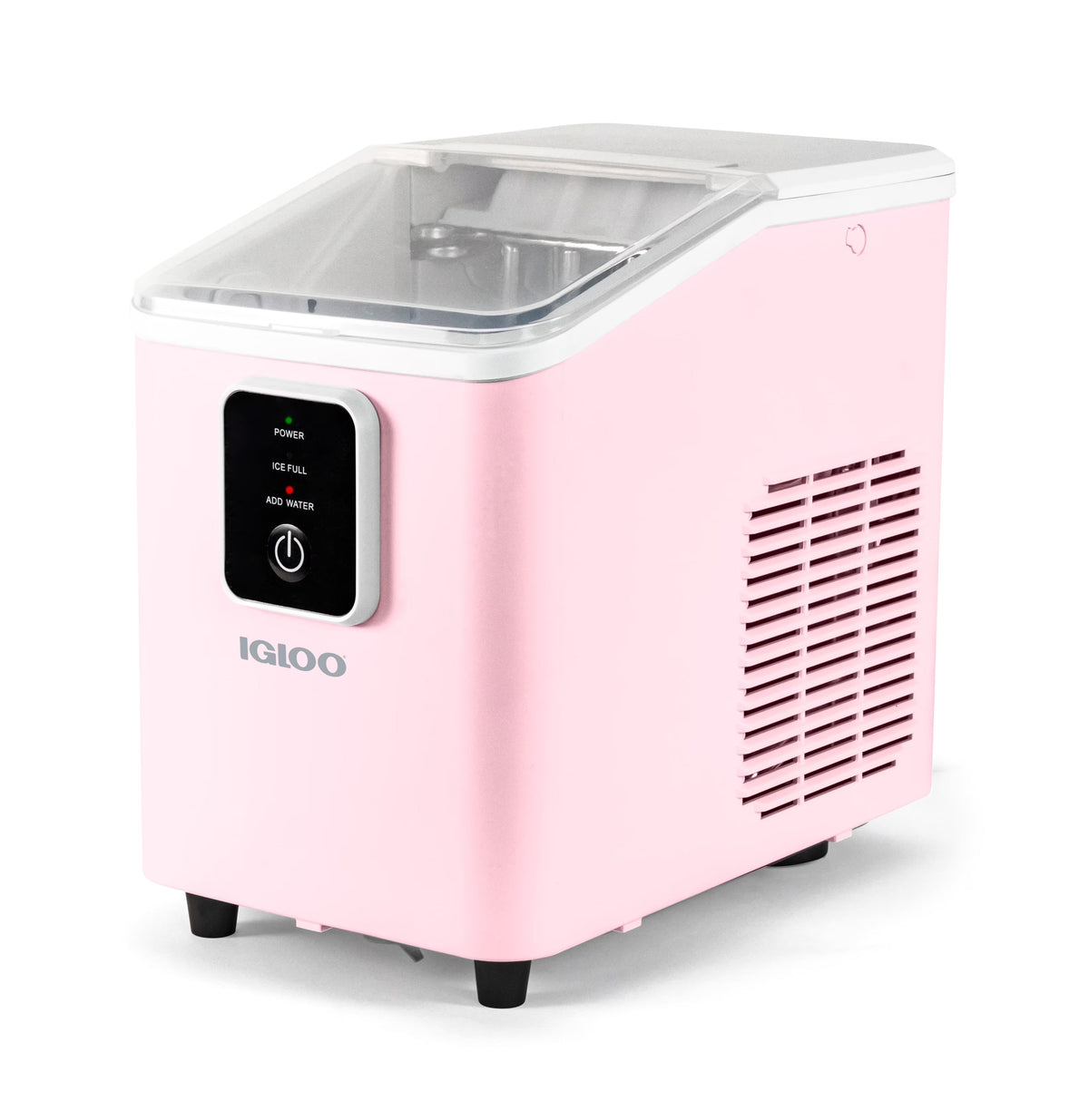 Igloo Self-Cleaning Countertop Ice Maker, 26 lbs. Per Day, 8 Pieces Every 7-8 Minutes, Aqua
