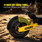 Off Road Electric Scooter For Adults, 1200W, 11 in Tires, 330 lb Load - GT06