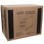 ForPro Premium Hot Towel Warmer, 23L Capacity, White