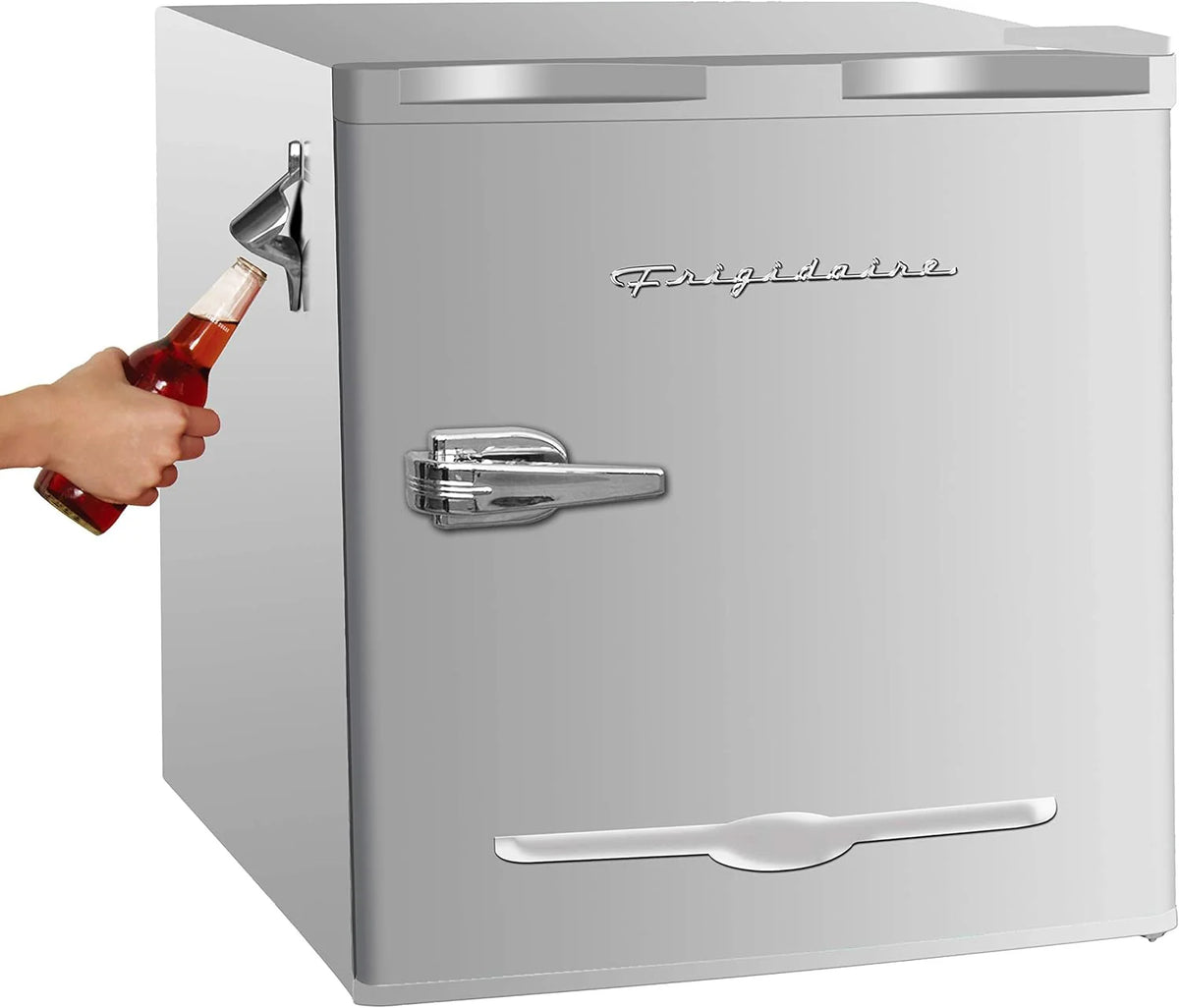 Frigidaire Retro Compact Refrigerator 1.6 cu ft 16 in D x 18 in W x 18.5 in H Moonlight - EFR176