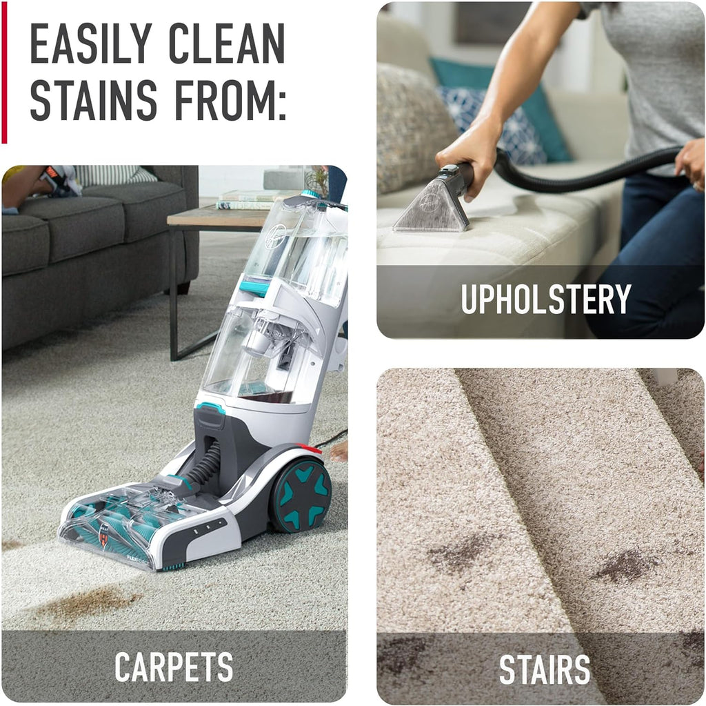 Hoover Automatic Carpet And Upholstery Cleaner - Turquoise