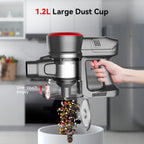 Lazyswan Cordless Stick Vacuum Cleaner 35KPA 400W 50min