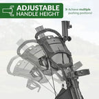 3-Wheel Foldable Golf Push Cart With Foot Brake