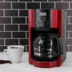 Mr. Coffee 12 Cup Rapid Brew Programmable Coffee Maker