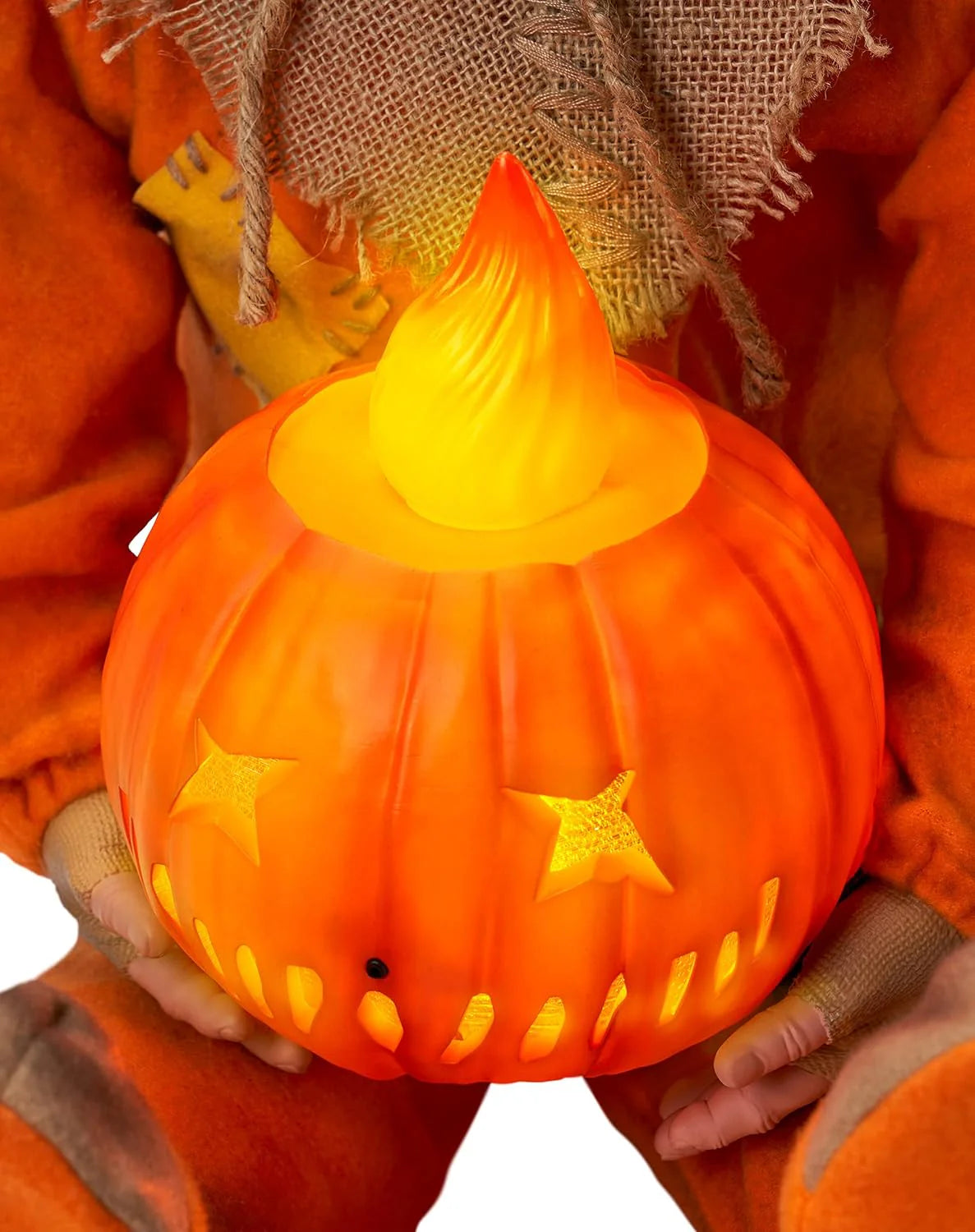 Spirit Halloween Trick 'r Treat Light-Up Sitting Sam Doll - B099GDYVQ1