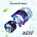 OREiN Bathroom Exhaust Fan With LED Light, 26W, 100 CFM, 1.5 Sones, 1000lm, 5000K