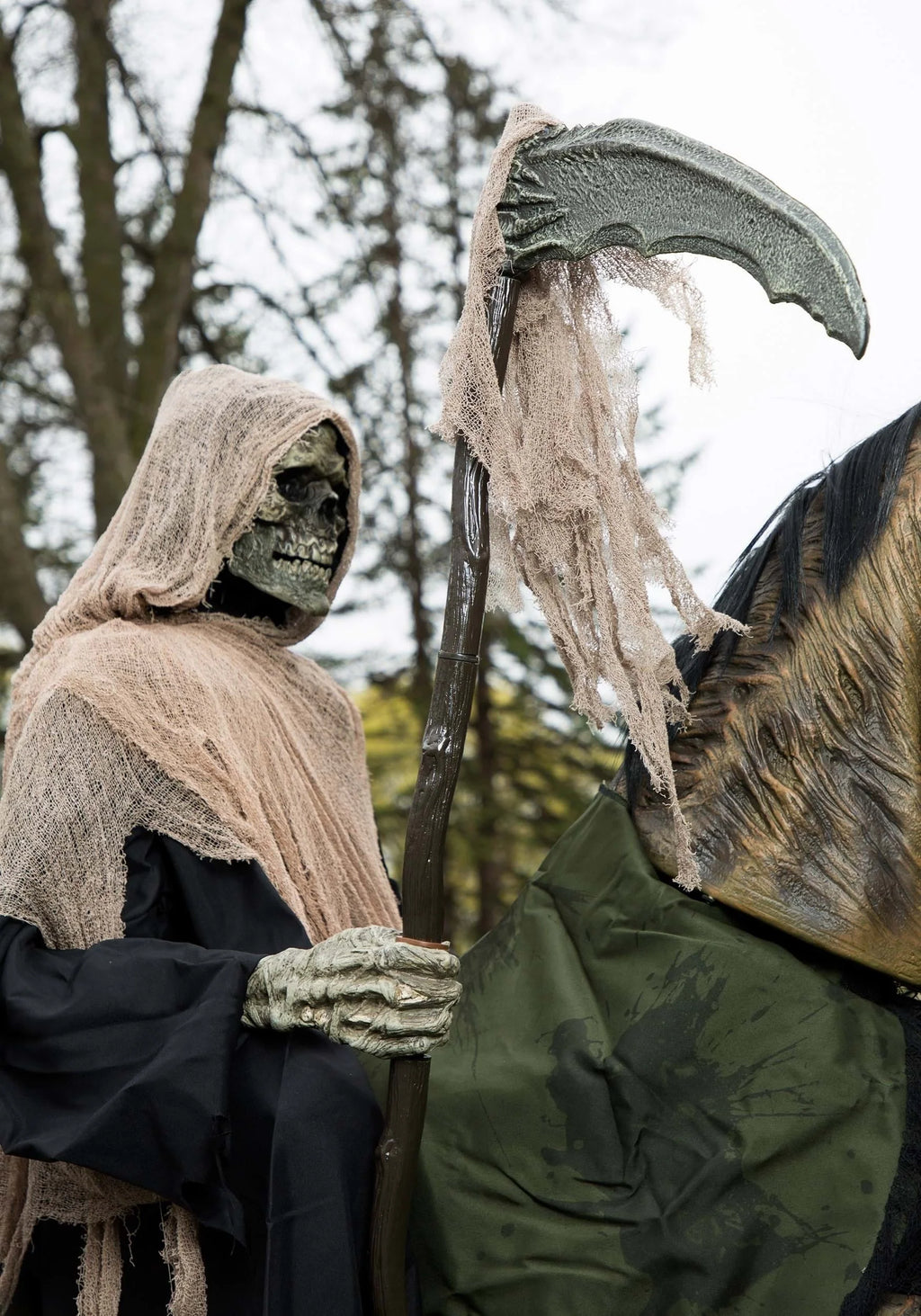 Reaper's Ride Animatronic Moving Prop - 7'L 6'W 7'H