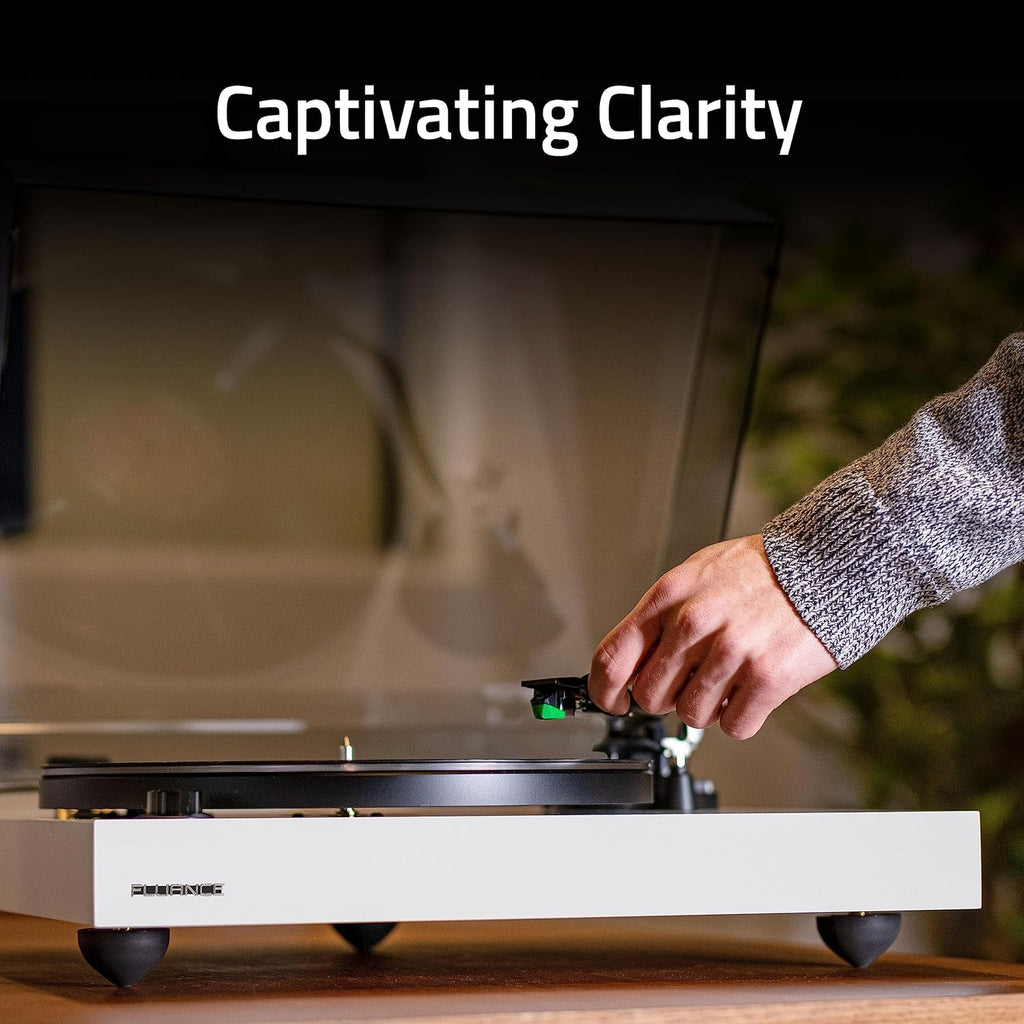Fluance RT81+ Vinyl Turntable With VM95E Cartridge, Natural Walnut - RT81