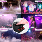 TC-Home 3 In 1 Stage Fog Bubble Machine 3000W 1L 18 RGB LEDs