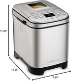 Cuisinart Compact Automatic Bread Maker Machine, Up To 2lb Loaves