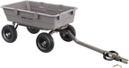 Gorilla Carts Utility Dump Wagon 6 Cubic Feet 1200 lb Capacity Black - GOR6PS