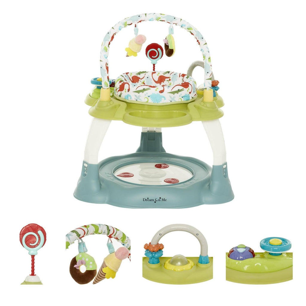Dream On Me Carnival 3 In 1 Activity Center, Blue - 379-BG