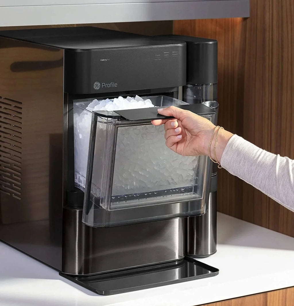 GE Profile Opal 2.0 Nugget Ice Maker, 24 Pounds Per Day, Black Stainless - XPIO23BCBT