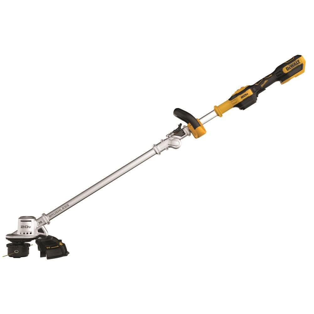 Brushless 14-Inch Cordless String Trimmer And Blower Combo Kit With Battery And Charger
