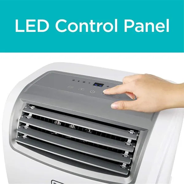 BLACK+DECKER Portable Air Conditioner With Heat, 14,000 BTU, White