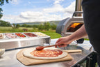 ooni Large Modular Outdoor Table - 31x31x35 Inch Stainless Steel Pizza Oven Stand