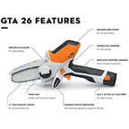 Battery-Powered Wood Cutter 10 cm - GTA 26