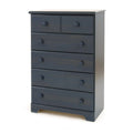 South Shore Summer Breeze 5-Drawer Chest, Blueberry