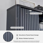 Bathroom Wall Cabinet With Adjustable Shelf, 7.6 in D x 23.2 in W x 24 in H