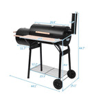 Outdoor BBQ Grill Barbecue Pit Patio Cooker