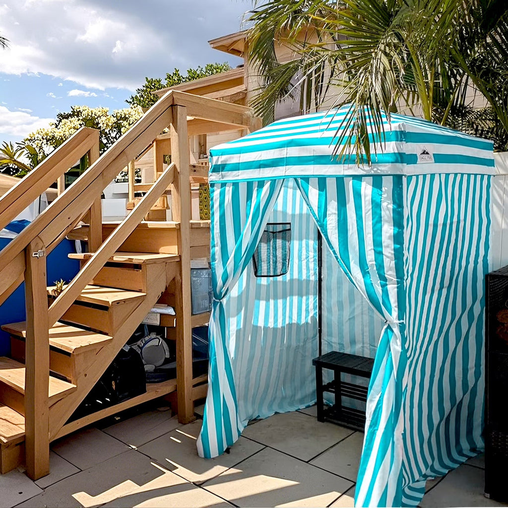 EAGLE PEAK Ultra Compact 4 ft x 4 ft Pop-Up Changing Room Canopy - Flex
