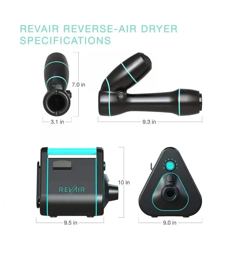 Revair Reverse Air Hair Dryer - Dual-Function Styler