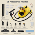 STEAMBOT Steam Cleaner With 28-in-1 Functionality