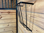 Dutch Ranch Steel Wall Hay Rack, Black, 18.5 in Long