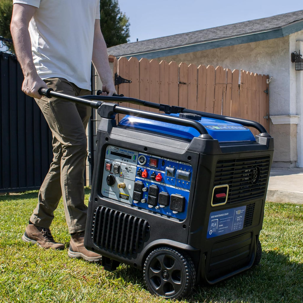 DuroMax Dual Fuel Portable Digital Inverter Generator, 11 000-Watt, 459cc - XP11000iH