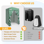 EAGLE PEAK Ultra Compact 4 ft x 4 ft Pop-Up Changing Room Canopy - Flex