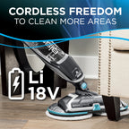 BISSELL SpinWave Cordless Powered Hard Floor Spin Mop And Cleaner - 2315A