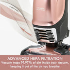 Kenmore Bagged Upright Vacuum Cleaner For Carpet And Hard Floor, Rose Gold - BU4050 Intuition