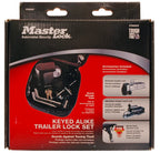 Master Lock Trailer Coupler And Receiver Lock Combo Pack - 3794DAT