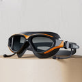 Prescription Swimming Goggles, Large-Frame HD Anti-Fog Wide-Angle - Adults