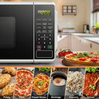 Mainstays Countertop Microwave Oven 0.7 Cu Ft 700 Watts White - MSF0W100072352