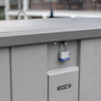 Lifetime Outdoor Storage Deck Box 568 Litre Grey Plastic - 60384U