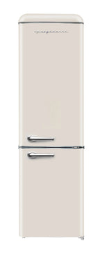 Frigidaire Bottom Mount Retro Refrigerator, 9.0 Cu. Ft., Black