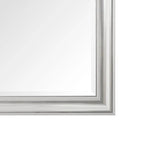 Full Length Beaded Frame Mirror, 66" H x 32" W - Freestanding Or Wall Mounted