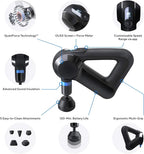 TheraGun Elite Deep Tissue Percussion Massage Gun, Black, 5th Generation