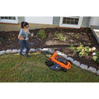 BLACK+DECKER 20 in. 13 Amp Corded Electric Walk-Behind Push Lawn Mower - MM2000