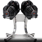 Adjustable Dumbbells Pair 10 To 90 Lbs