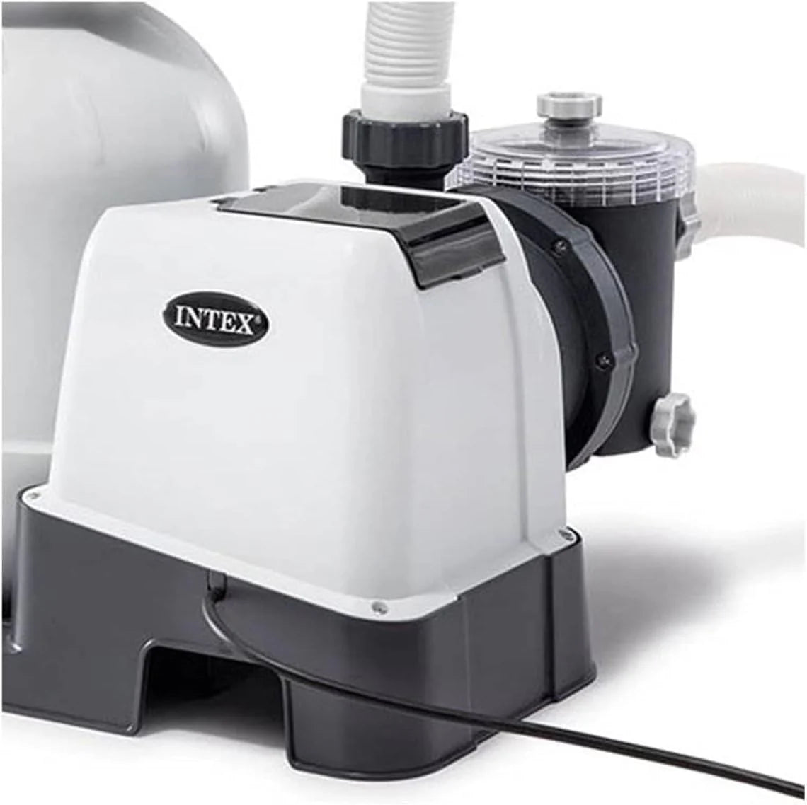 Intex Krystal Clear 16 Inch 3,000 GPH Above-Ground Pool Sand Filter Pump - 26651EG